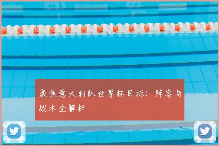 聚焦意大利队世界杯目标:阵容与战术全解析